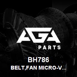 BH786 Tigercat BELT,FAN MICRO-V 74LG | AGA Parts