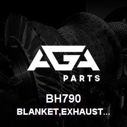 BH790 Tigercat BLANKET,EXHAUST PIPE,TURBO TO SCR,250D | AGA Parts