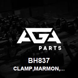 BH837 Tigercat CLAMP,MARMON,136MMX10MM WIDE,SS | AGA Parts