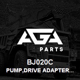 BJ020C Tigercat PUMP,DRIVE ADAPTER KIT,FOR CUMMINS'B' | AGA Parts