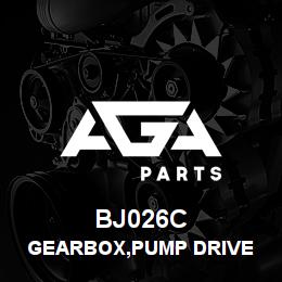 BJ026C Tigercat GEARBOX,PUMP DRIVE | AGA Parts