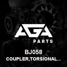 BJ058 Tigercat COUPLER,TORSIONAL SPRING | AGA Parts