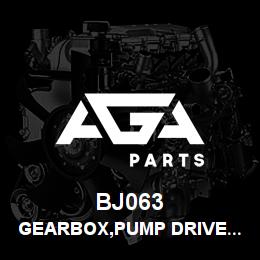 BJ063 Tigercat GEARBOX,PUMP DRIVE, REBUILT | AGA Parts