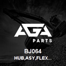 BJ064 Tigercat HUB,ASY,FLEX COUPLING,1 3/4'' 13T 8/16DP | AGA Parts