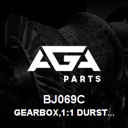 BJ069C Tigercat GEARBOX,1:1 DURST 3PD06 PUMP DRIVE | AGA Parts