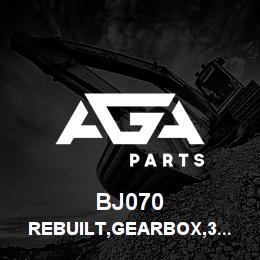 BJ070 Tigercat REBUILT,GEARBOX,3 PAD PUMP, DURST | AGA Parts