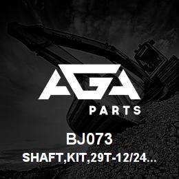 BJ073 Tigercat SHAFT,KIT,29T-12/24 DURST PD INPUT | AGA Parts