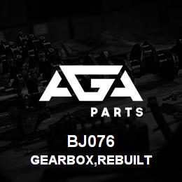 BJ076 Tigercat GEARBOX,REBUILT | AGA Parts