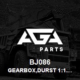 BJ086 Tigercat GEARBOX,DURST 1:1.21 3PD10 PUMP DRIVE | AGA Parts