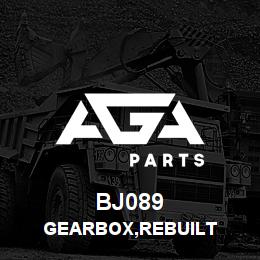 BJ089 Tigercat GEARBOX,REBUILT | AGA Parts