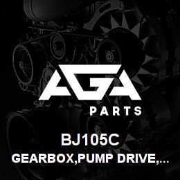 BJ105C Tigercat GEARBOX,PUMP DRIVE,DURST 3PD08 1:1.23 | AGA Parts