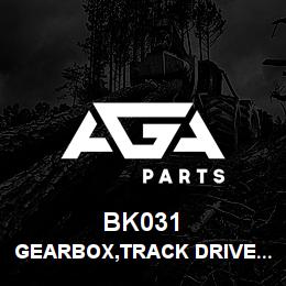 BK031 Tigercat GEARBOX,TRACK DRIVE W/BRAKE, REBUILT | AGA Parts