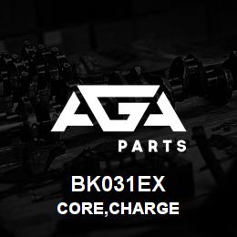 BK031EX Tigercat CORE,CHARGE | AGA Parts