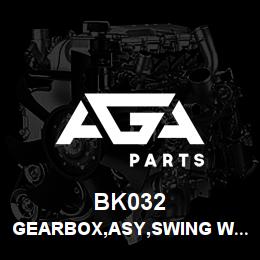 BK032 Tigercat GEARBOX,ASY,SWING W/O MOTOR,REBUILT | AGA Parts