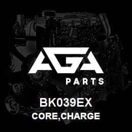 BK039EX Tigercat CORE,CHARGE | AGA Parts
