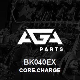 BK040EX Tigercat CORE,CHARGE | AGA Parts