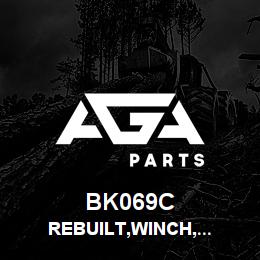 BK069C Tigercat REBUILT,WINCH,HYDRAULIC | AGA Parts