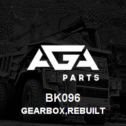 BK096 Tigercat GEARBOX,REBUILT | AGA Parts