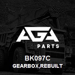 BK097C Tigercat GEARBOX,REBUILT | AGA Parts