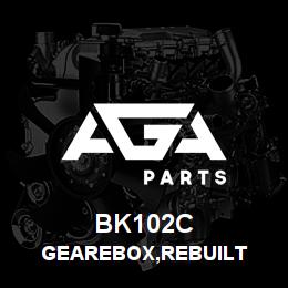 BK102C Tigercat GEAREBOX,REBUILT | AGA Parts