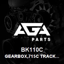 BK110C Tigercat GEARBOX,715C TRACK DRIVE W/BRAKE,REBUILT | AGA Parts