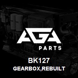 BK127 Tigercat GEARBOX,REBUILT | AGA Parts