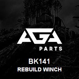 BK141 Tigercat REBUILD WINCH | AGA Parts