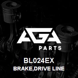 BL024EX Tigercat BRAKE,DRIVE LINE | AGA Parts