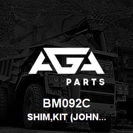 BM092C Tigercat SHIM,KIT (JOHN DEERE AXLE 1400 SERIES) | AGA Parts