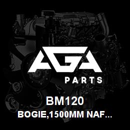 BM120 Tigercat BOGIE,1500MM NAF 14T MDDL W/BRAKES | AGA Parts