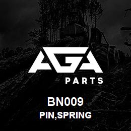 BN009 Tigercat PIN,SPRING | AGA Parts