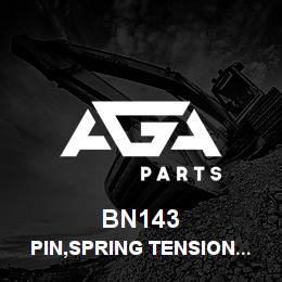 BN143 Tigercat PIN,SPRING TENSION 1/2''LG | AGA Parts