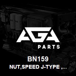 BN159 Tigercat NUT,SPEED J-TYPE ,10UNC | AGA Parts