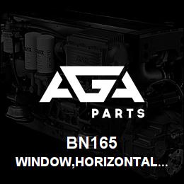 BN165 Tigercat WINDOW,HORIZONTAL SLIDE CAB DOOR | AGA Parts
