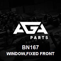 BN167 Tigercat WINDOW,FIXED FRONT | AGA Parts