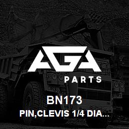 BN173 Tigercat PIN,CLEVIS 1/4 DIA X 1 5/8 | AGA Parts