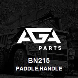 BN215 Tigercat PADDLE,HANDLE | AGA Parts