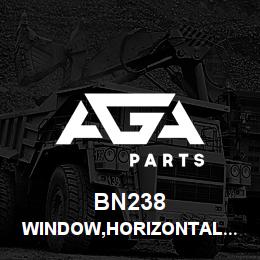BN238 Tigercat WINDOW,HORIZONTAL SLIDE CAB DOOR | AGA Parts