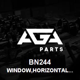 BN244 Tigercat WINDOW,HORIZONTAL SLIDE RH SIDE | AGA Parts
