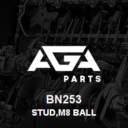 BN253 Tigercat STUD,M8 BALL | AGA Parts