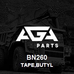 BN260 Tigercat TAPE,BUTYL | AGA Parts