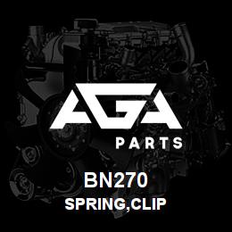 BN270 Tigercat SPRING,CLIP | AGA Parts