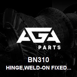 BN310 Tigercat HINGE,WELD-ON FIXED BRASS PIN 80MM | AGA Parts