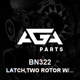 BN322 Tigercat LATCH,TWO ROTOR W/RELEASE LH | AGA Parts