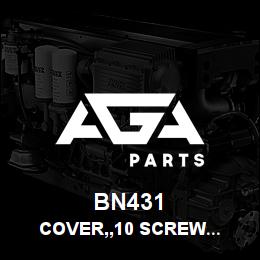BN431 Tigercat COVER,,10 SCREW LIGHT GRAY | AGA Parts
