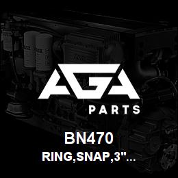 BN470 Tigercat RING,SNAP,3'' X 0.093 THK | AGA Parts