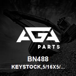 BN488 Tigercat KEYSTOCK,5/16x5/16x1 1/4LG | AGA Parts