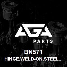 BN571 Tigercat HINGE,WELD-ON,STEEL PIN | AGA Parts
