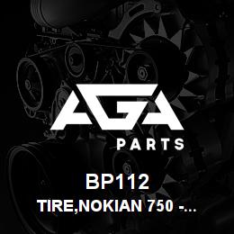 BP112 Tigercat TIRE,NOKIAN 750 - FOREST KING F | AGA Parts