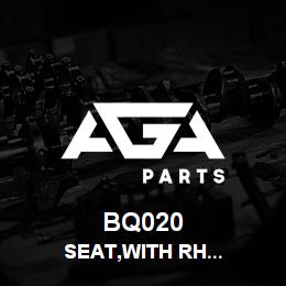 BQ020 Tigercat SEAT,WITH RH JOYSTICK CARRIER | AGA Parts